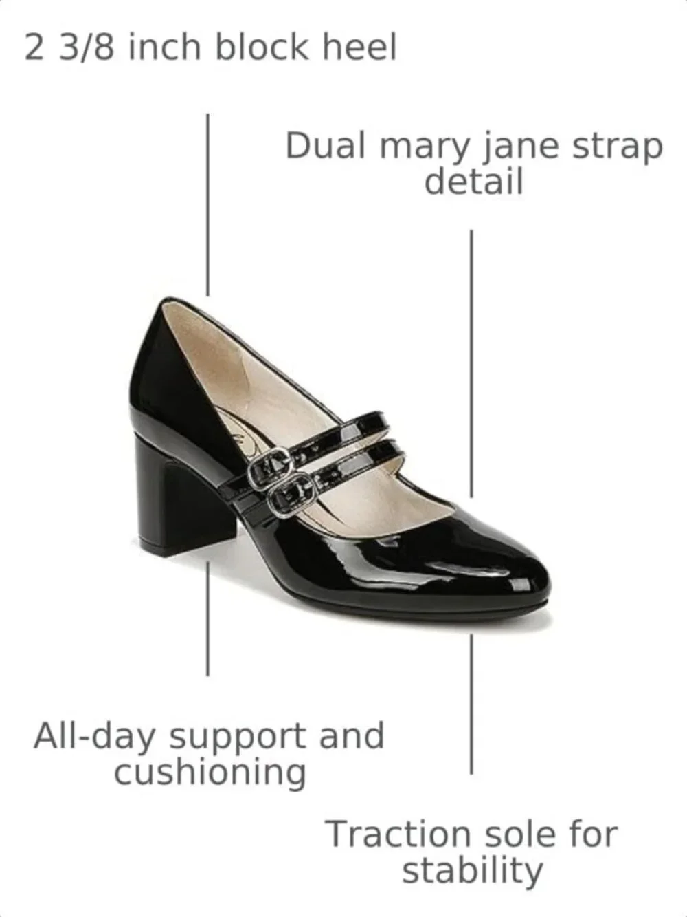 Stylish Women's True Mary Jane Pumps - Comfortable, Chic, Versatile Footwear